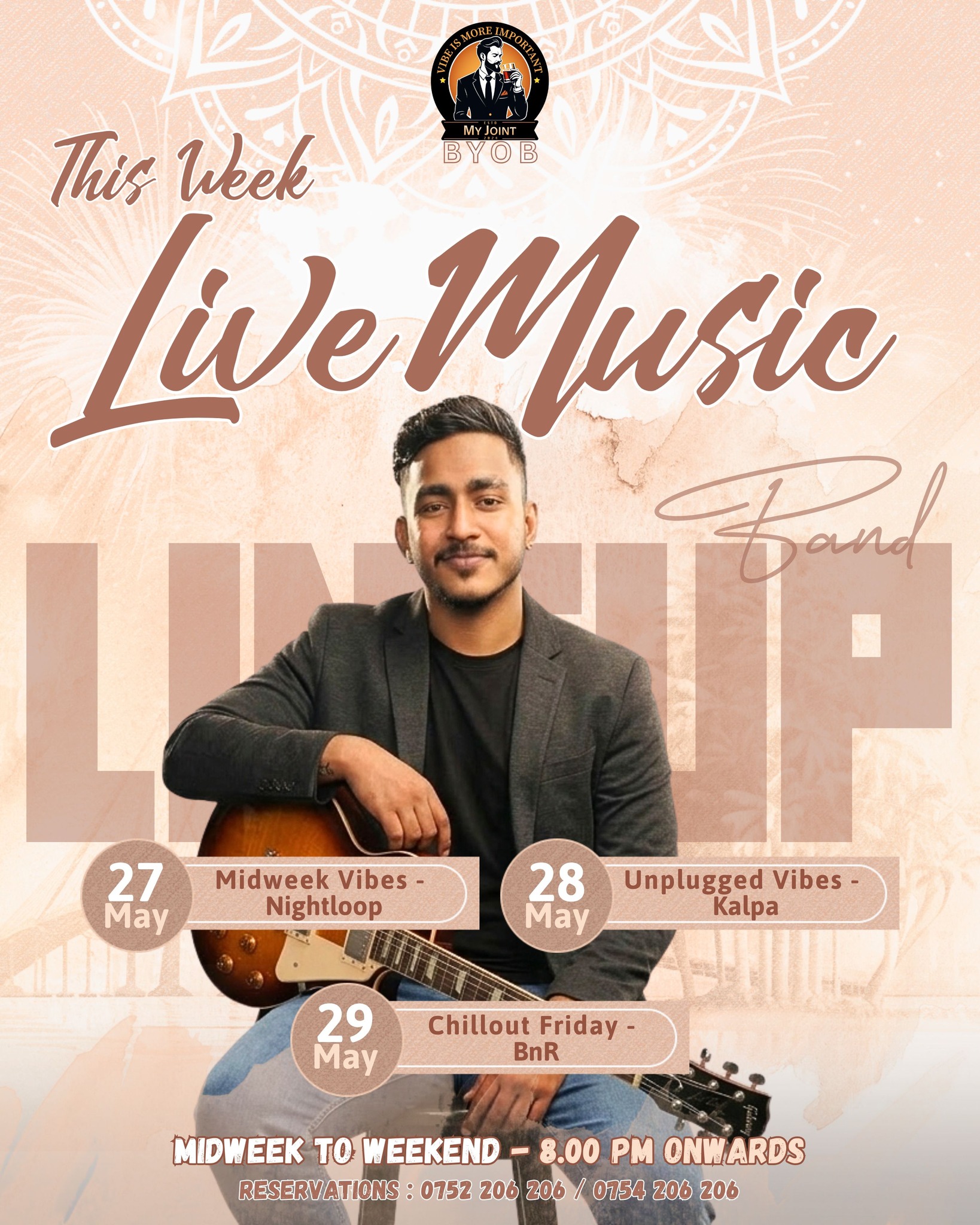Weekly Lineup poster