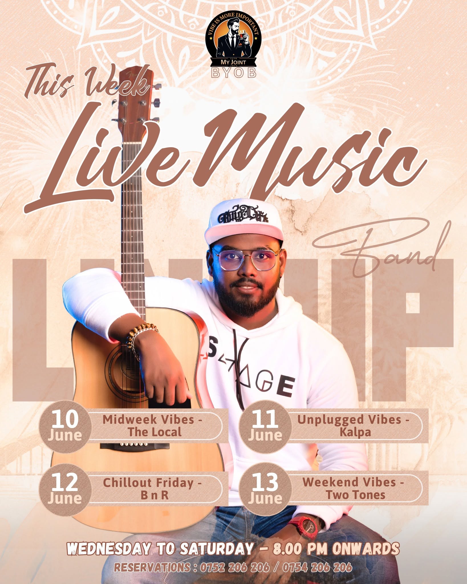Weekly Lineup poster
