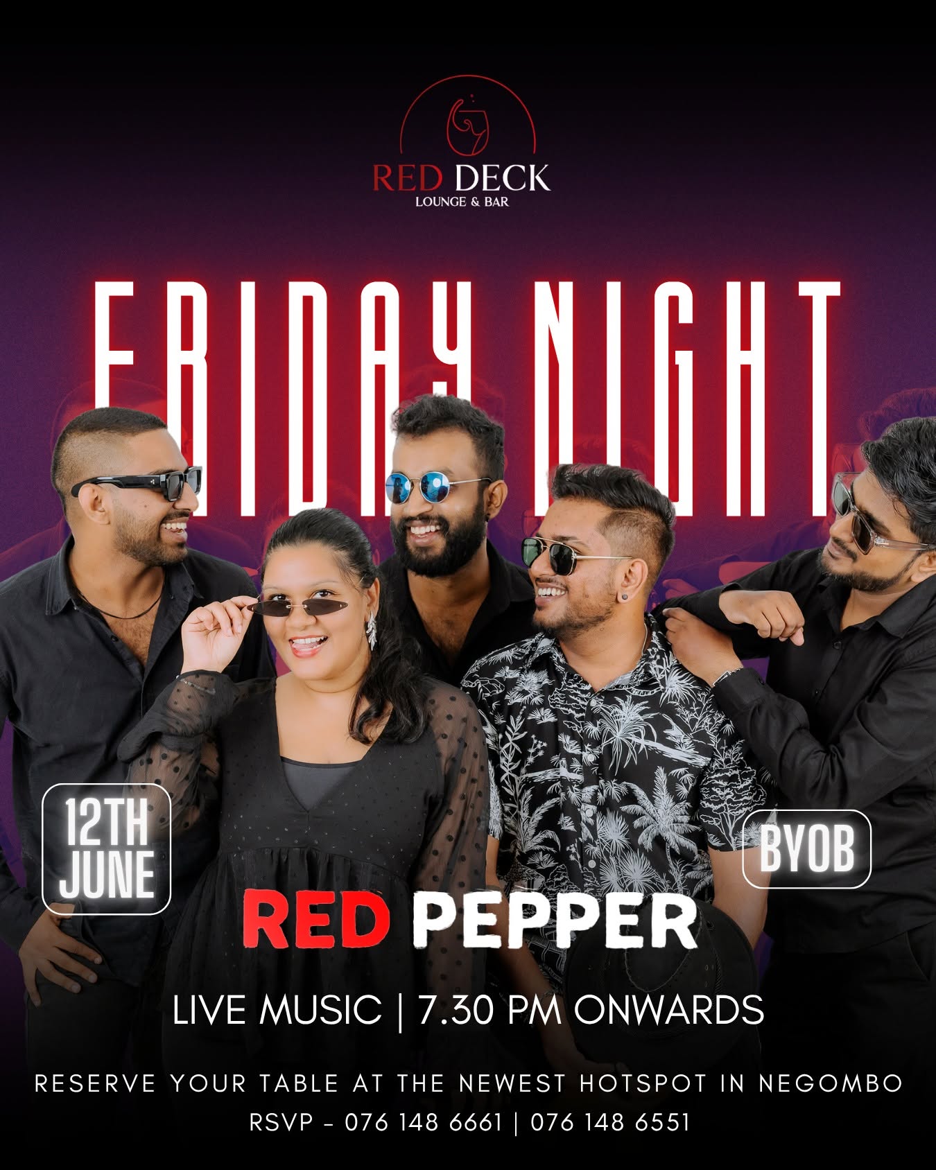 Friday Night Live Music poster