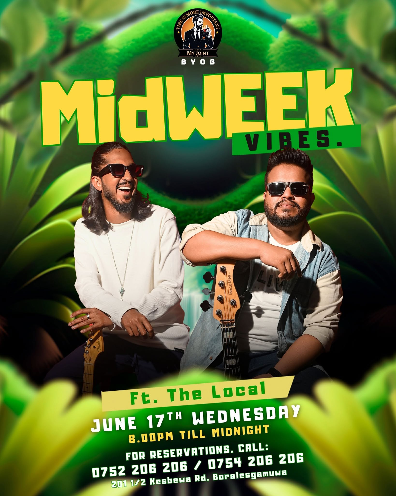 Midweek Vibes poster