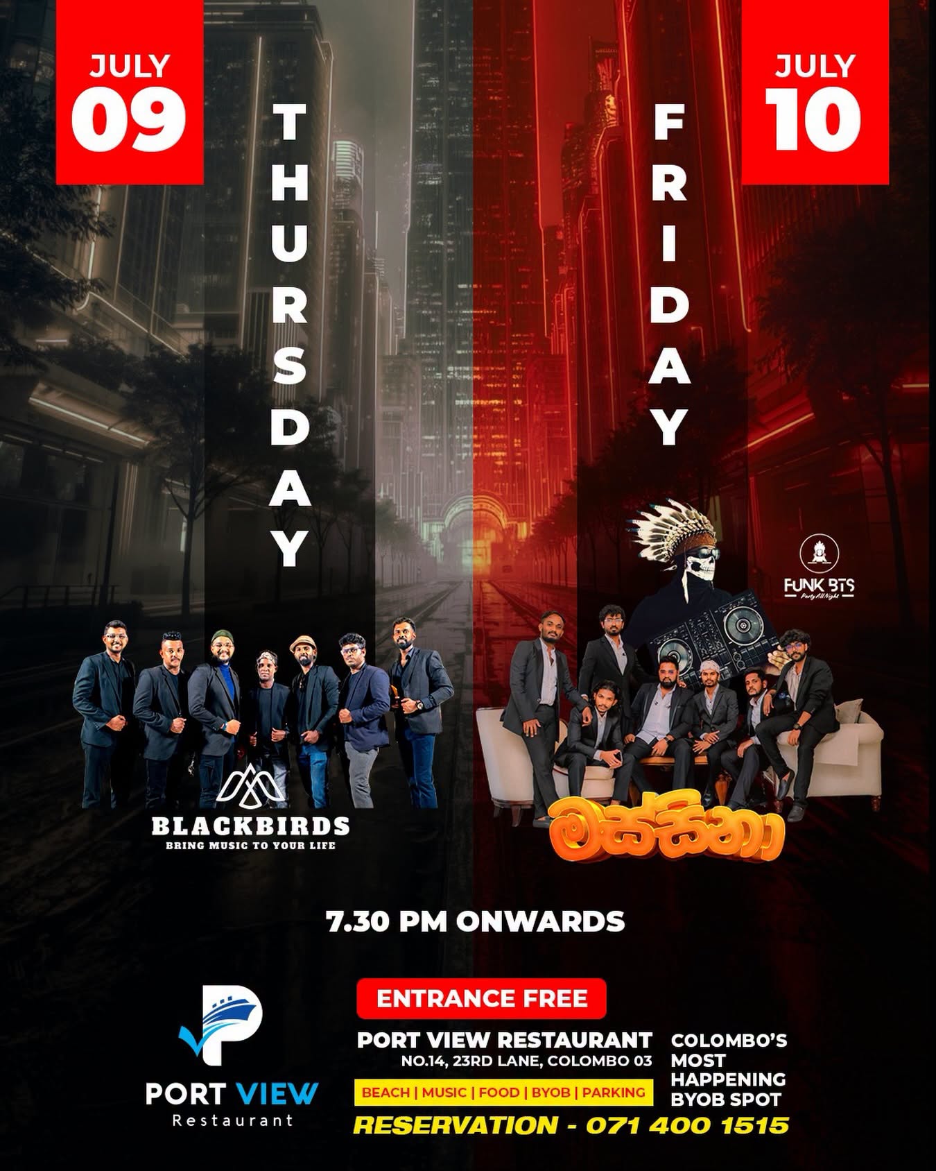 Weekend Live Entertainment poster