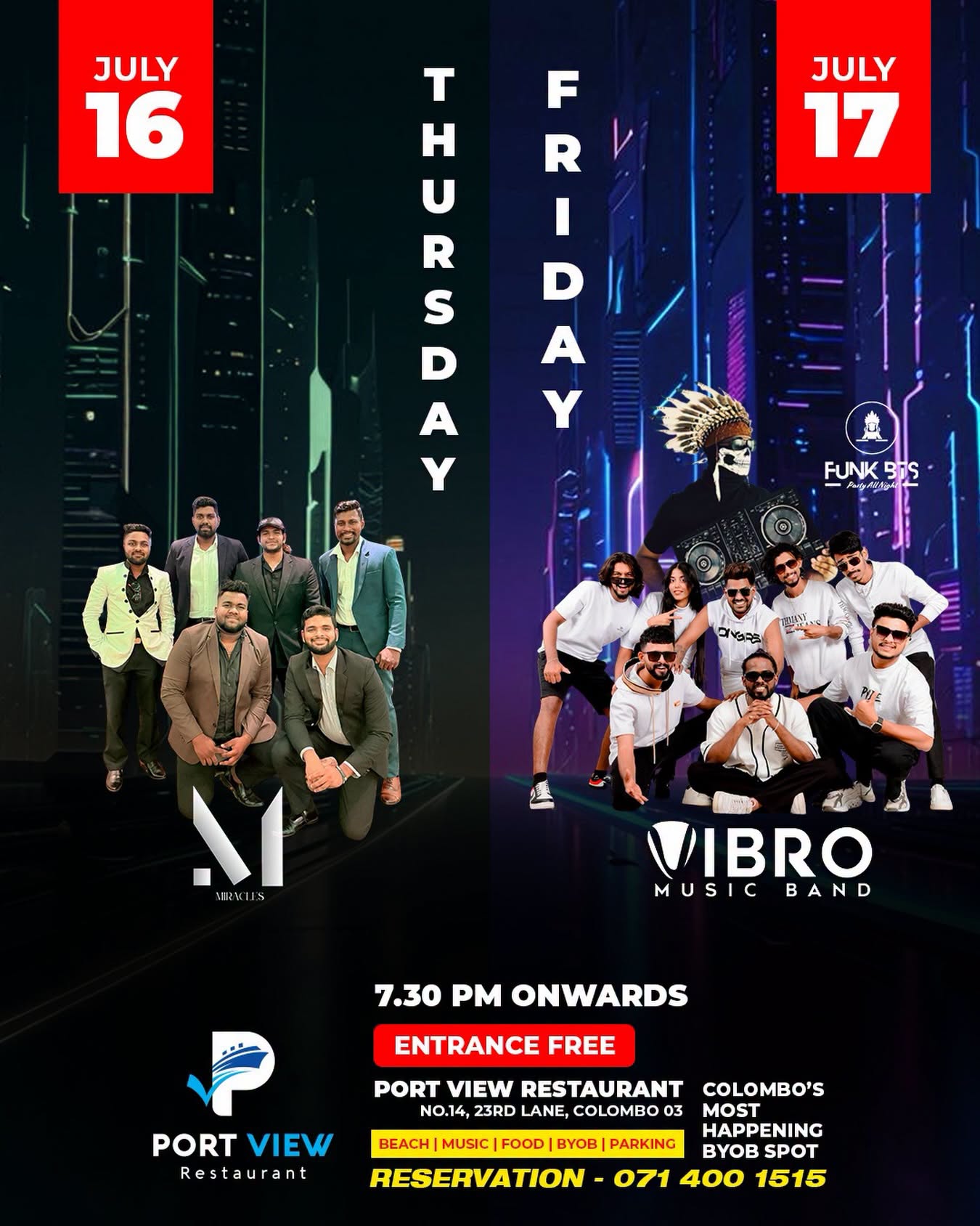 Live Entertainment Nights poster