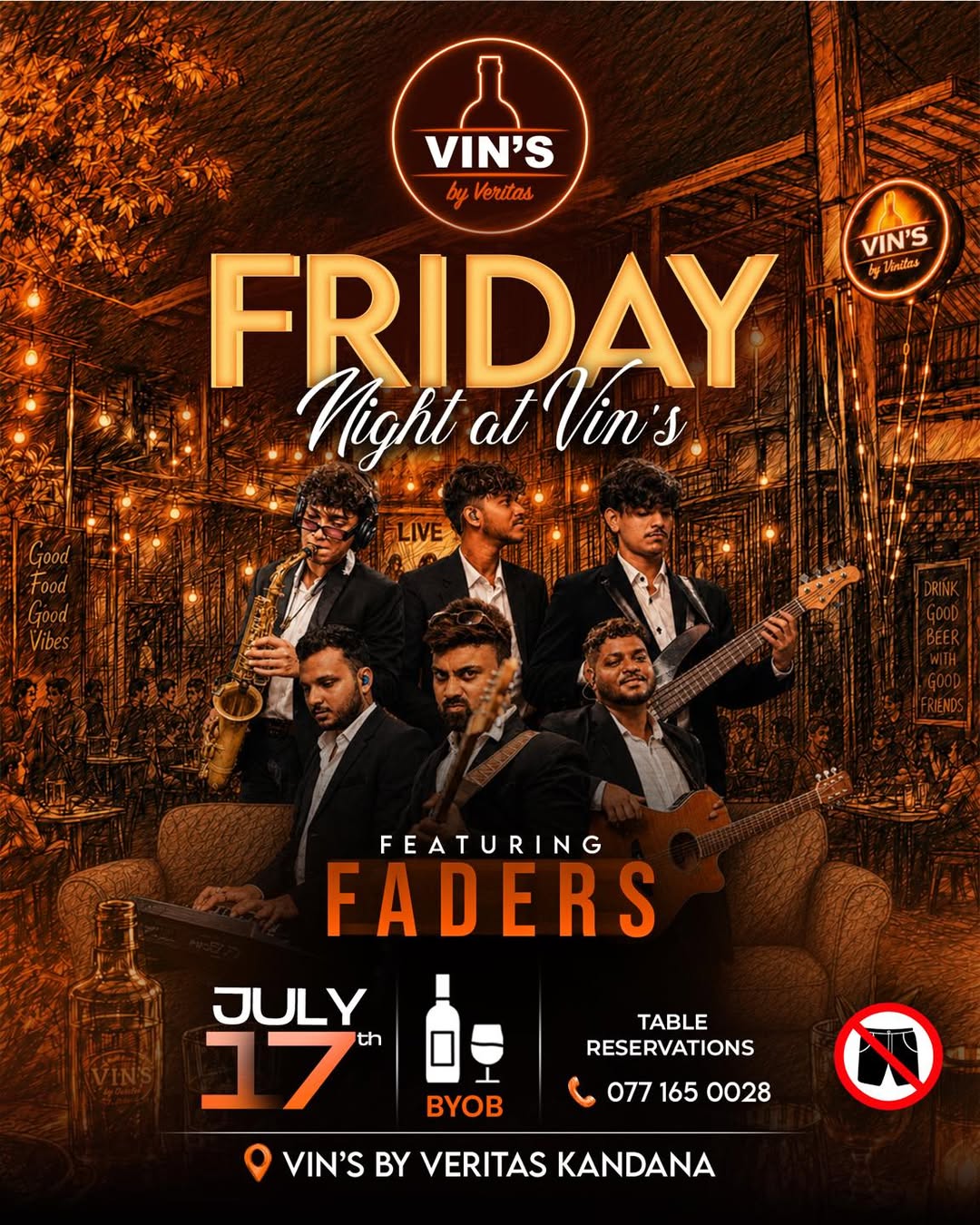 Friday Night at Vin's poster