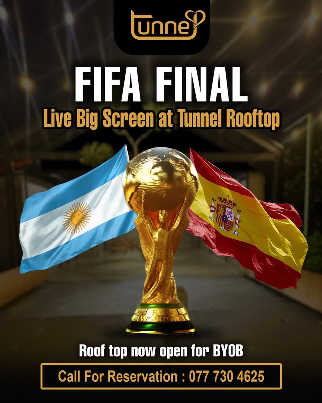 FIFA World Cup Final – LIVE on the BIG SCREEN! poster