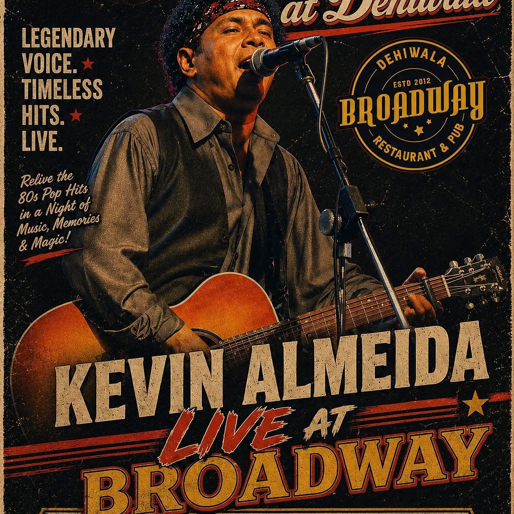 Rollingstone at Dehiwala — Kevin Almeida Live poster
