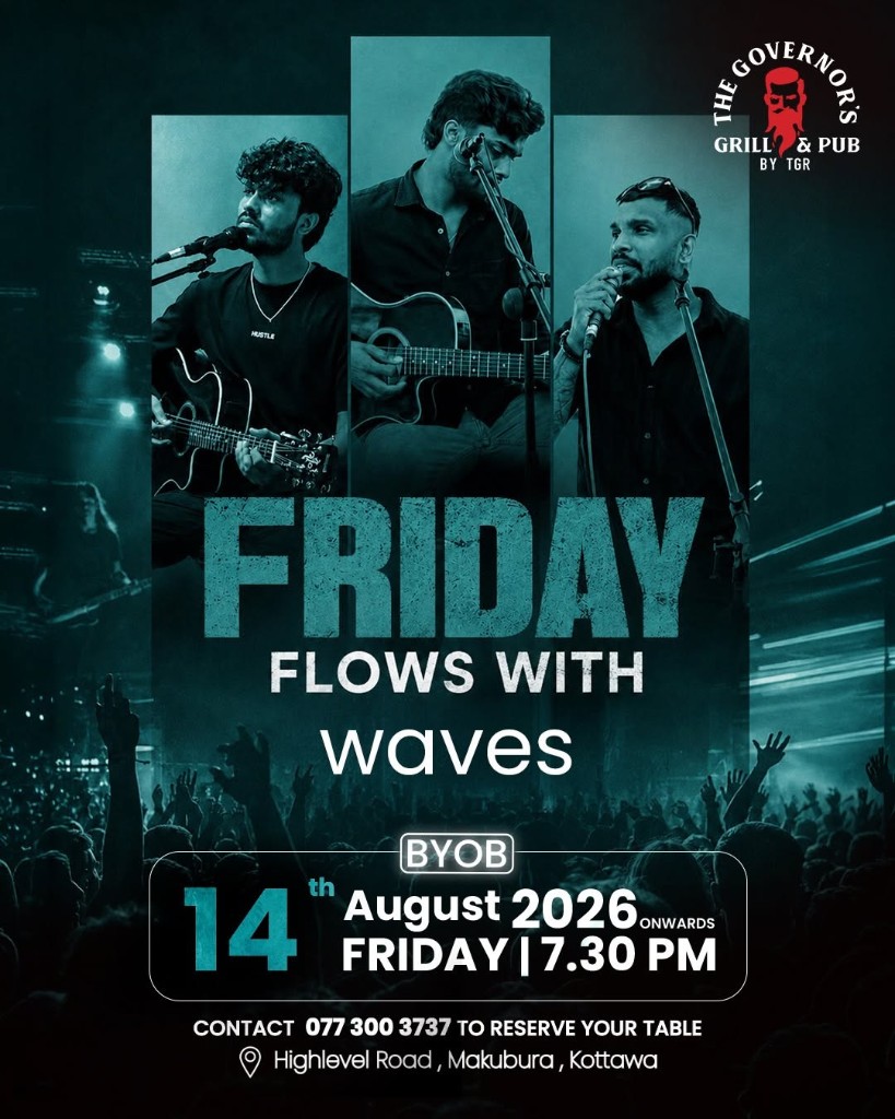 Friday Flows with Waves poster