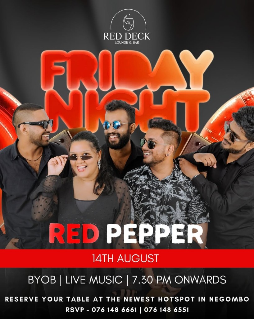 Friday Night β Red Pepper Live poster