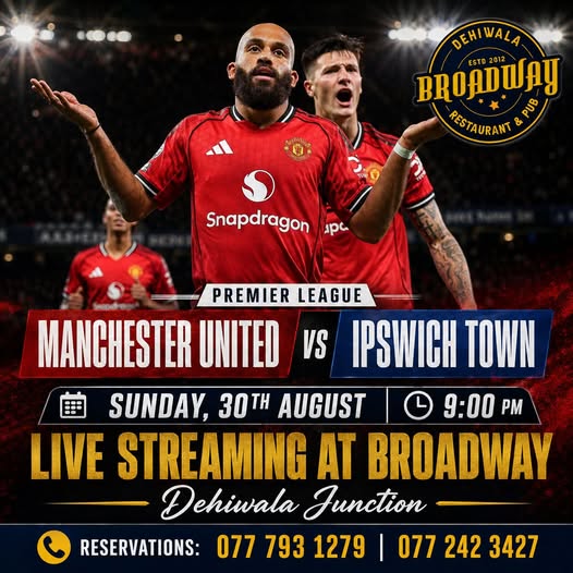 ⚽🔥 PREMIER LEAGUE ACTION—LIVE AT BROADWAY! poster