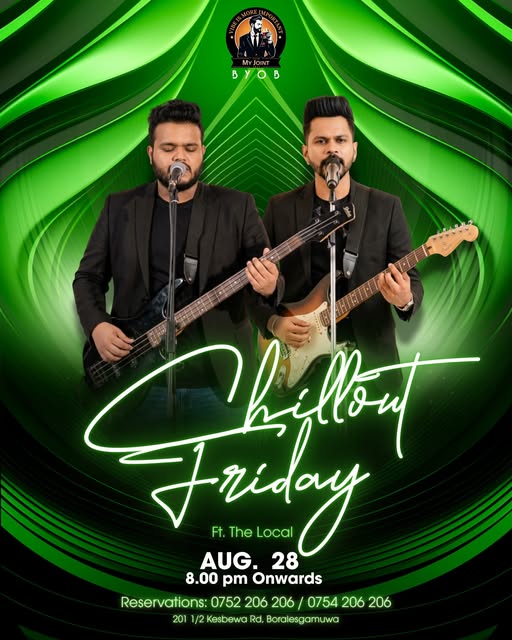 Chillout Friday poster