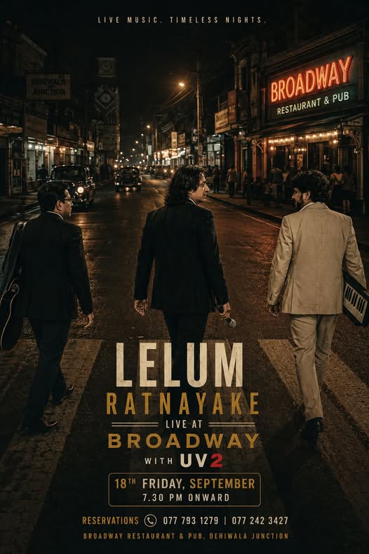 Live at Broadway poster