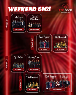 July Lineup - Event on June 5, 2026