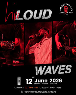 Friday Night With loud Waves - Event on June 12, 2026