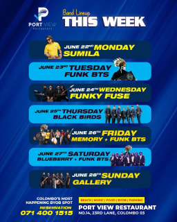 Weekly Lineup at Portview - Event on June 22, 2026