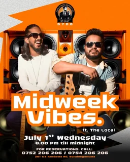 Midweek Vibes - Event on July 1, 2026