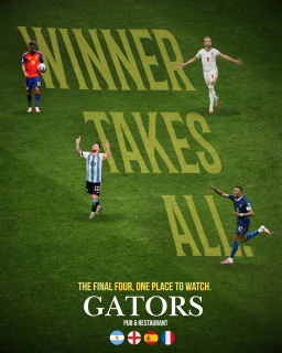 FIFA World Cup Finals at Gators Pub - Event on July 15, 2026