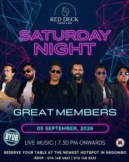 Saturday Night - Event on September 5, 2026
