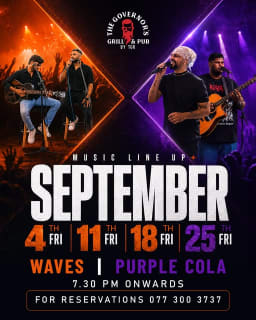 September Lineup - Event on September 4, 2026