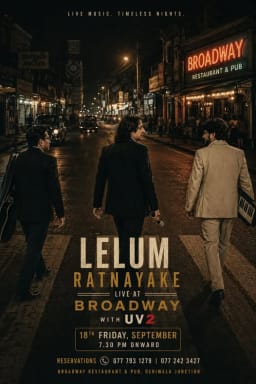 Live at Broadway - Event on September 18, 2026