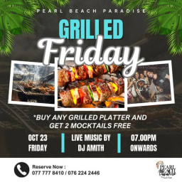 Grilled Friday - Event on October 23, 2026